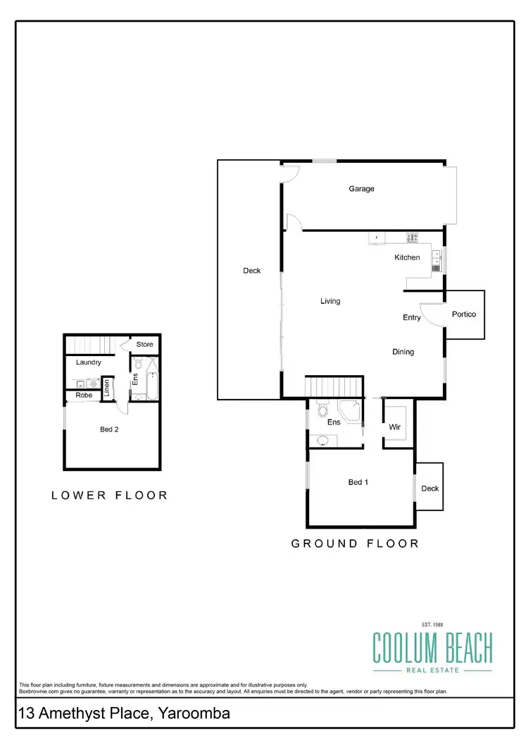 Floorplan of Homely house listing, 13 Amethyst Place, Yaroomba QLD 4573