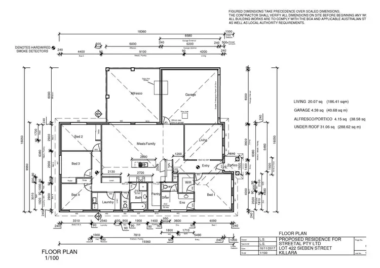 Floorplan of Homely house listing, 5 Sieben Street, Wodonga VIC 3690