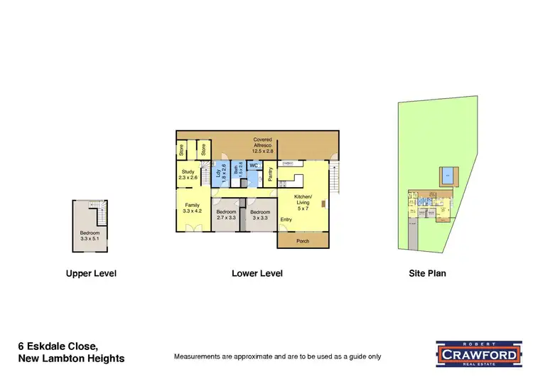 Floorplan of Homely house listing, 6 Eskdale Close, New Lambton Heights NSW 2305