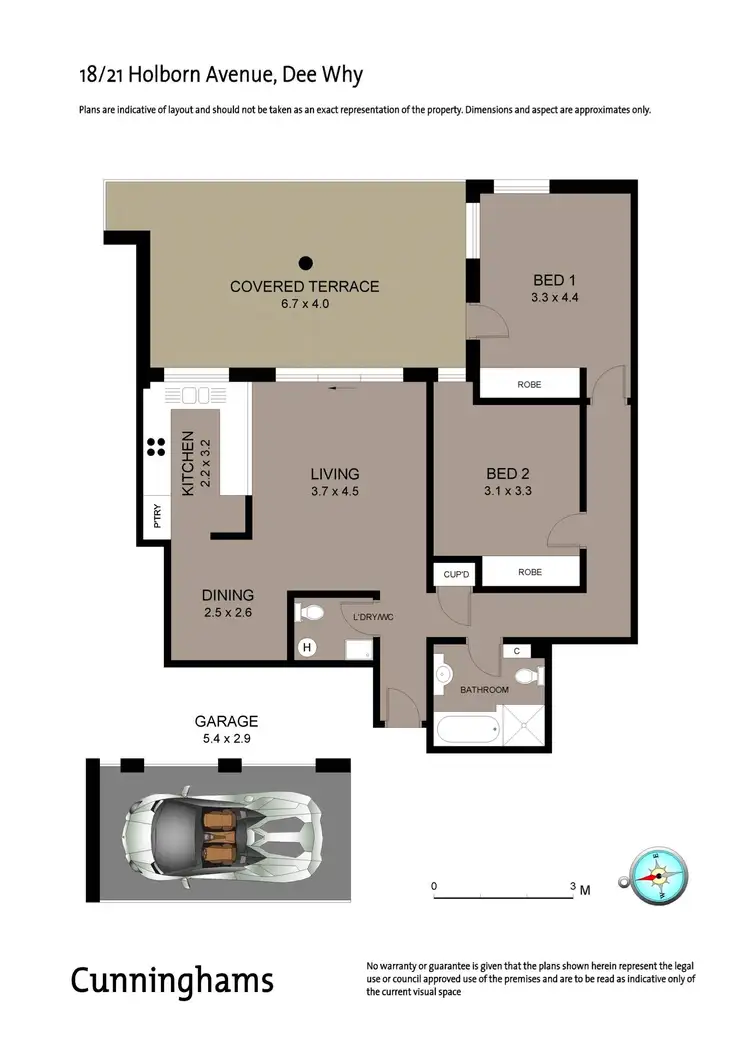 Floorplan of Homely apartment listing, 18/21 Holborn Avenue, Dee Why NSW 2099