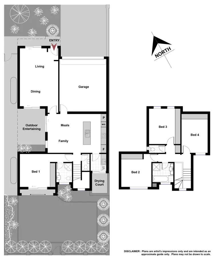 Floorplan of Homely house listing, 13 Kinloch Circuit, Bruce ACT 2617