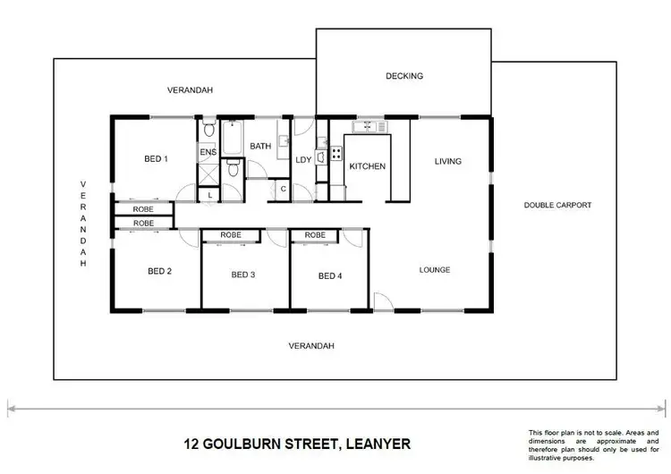 Floorplan of Homely house listing, 12 Goulburn Street, Leanyer NT 812
