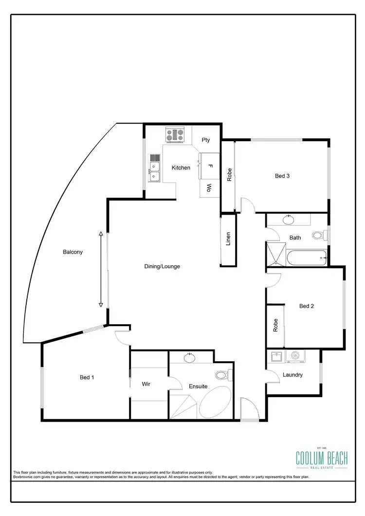 Floorplan of Homely unit listing, 10/15 Mudjimba Esplanade, Mudjimba QLD 4564