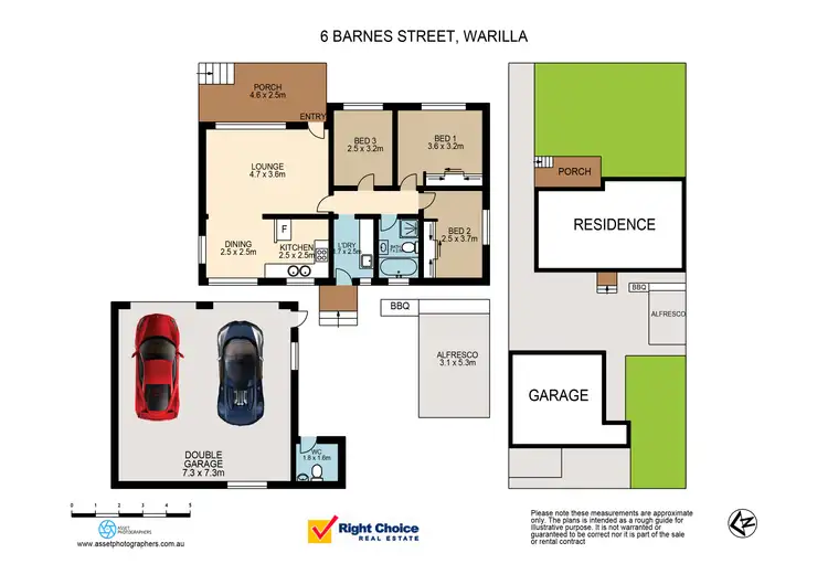 Floorplan of Homely house listing, 6 Barnes Street, Warilla NSW 2528