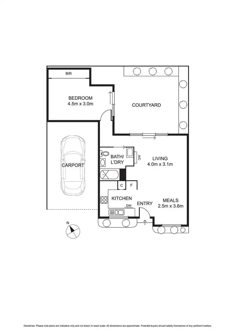 Floorplan of Homely unit listing, 3/11 Epstein Street, Reservoir VIC 3073