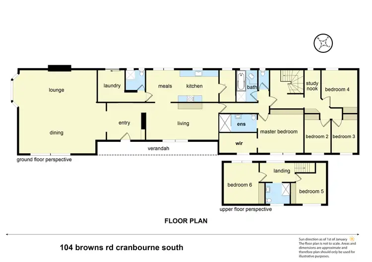 Floorplan of Homely house listing, 104 Browns Road, Cranbourne South VIC 3977