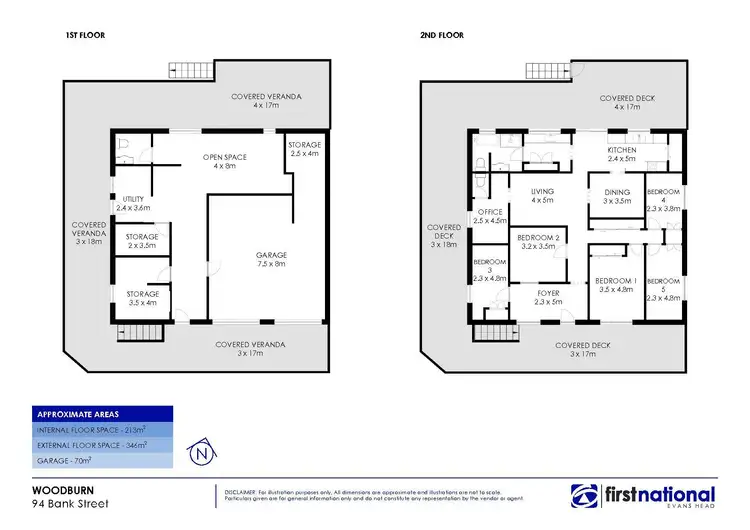 Floorplan of Homely house listing, 94 Bank Street, Woodburn NSW 2472