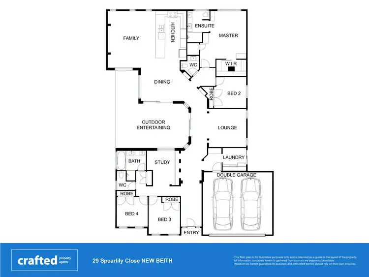 Floorplan of Homely house listing, 29 Spearlily Close, New Beith QLD 4124
