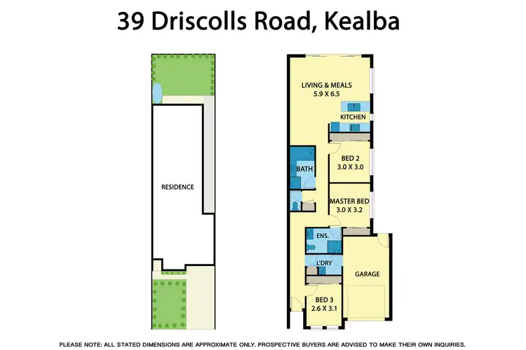 Floorplan of Homely unit listing, 39 Driscolls Road, Kealba VIC 3021