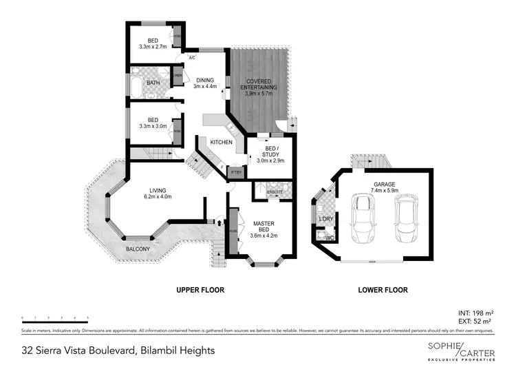 Floorplan of Homely house listing, 32 Sierra Vista Boulevard, Bilambil Heights NSW 2486