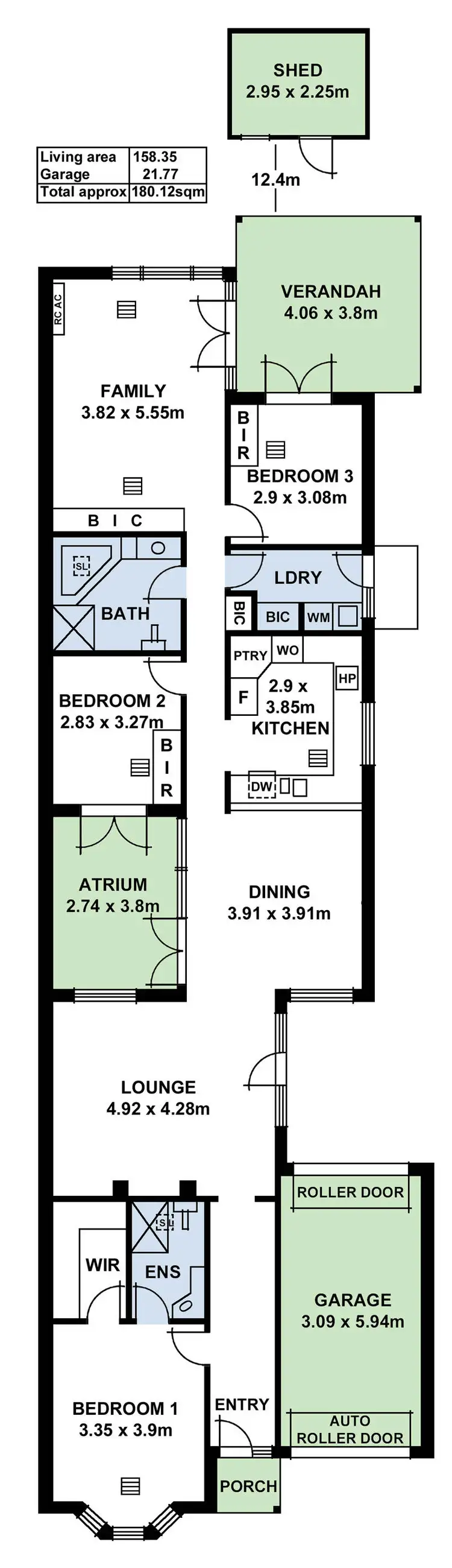 Floorplan of Homely house listing, 25B Kitchener Street, Netherby SA 5062