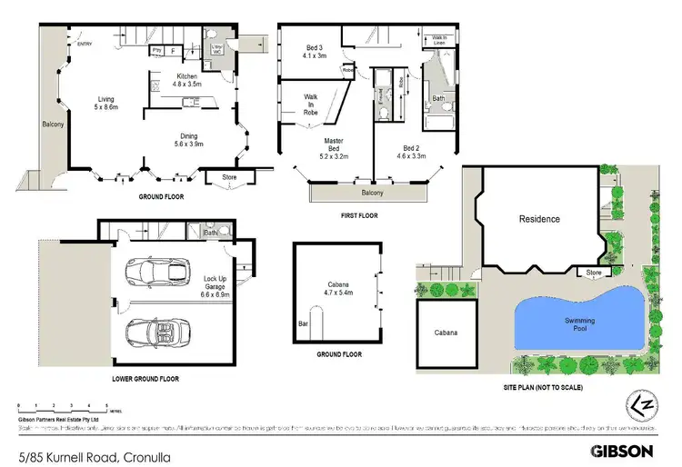 Floorplan of Homely townhouse listing, 5/85-87 Kurnell Road, Cronulla NSW 2230