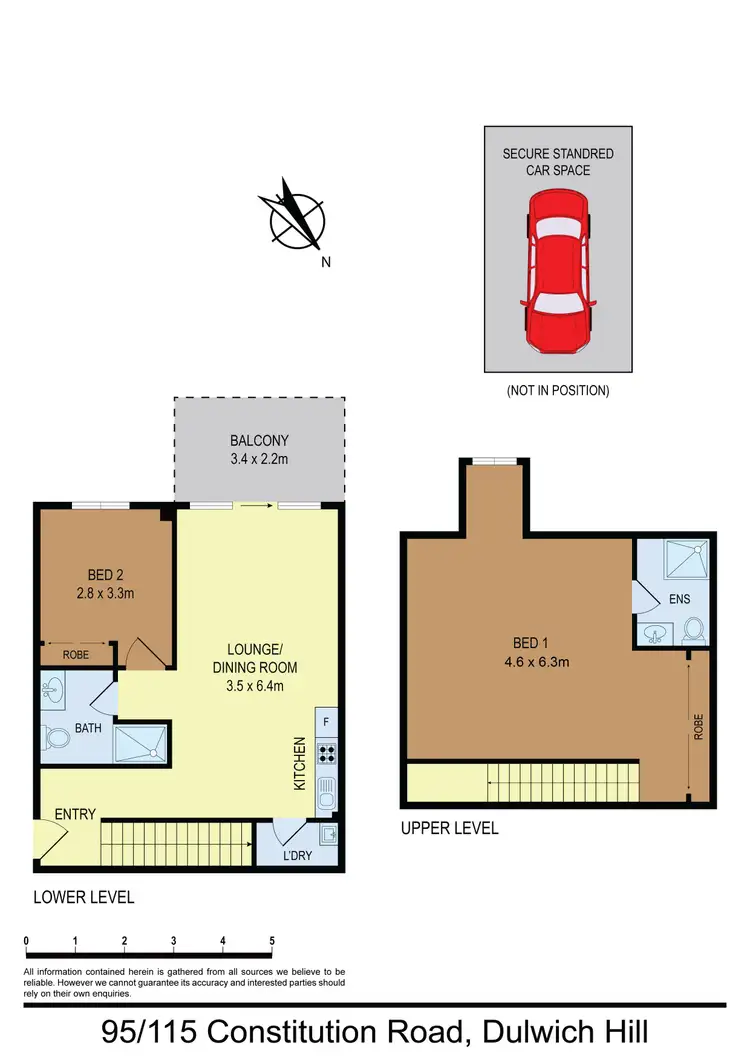 Floorplan of Homely apartment listing, 95/115-117 Constitution Road, Dulwich Hill NSW 2203