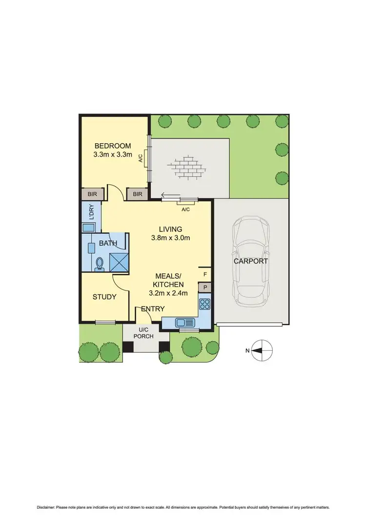 Floorplan of Homely unit listing, 2/20 Jinghi Road, Reservoir VIC 3073