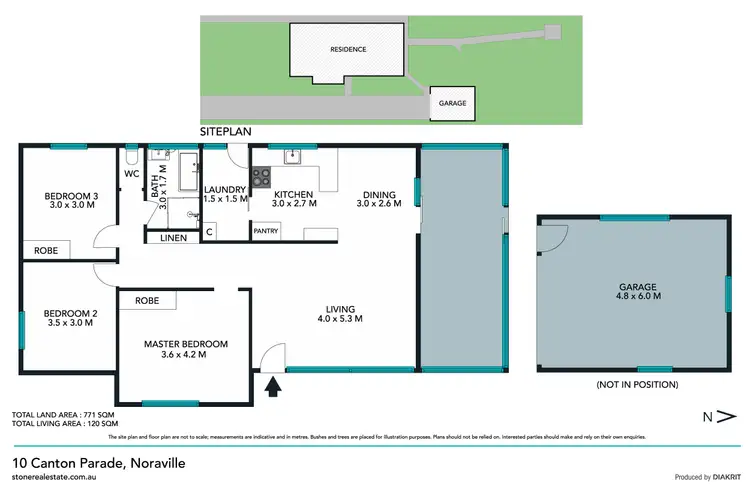 Floorplan of Homely house listing, 10 Canton Parade, Noraville NSW 2263