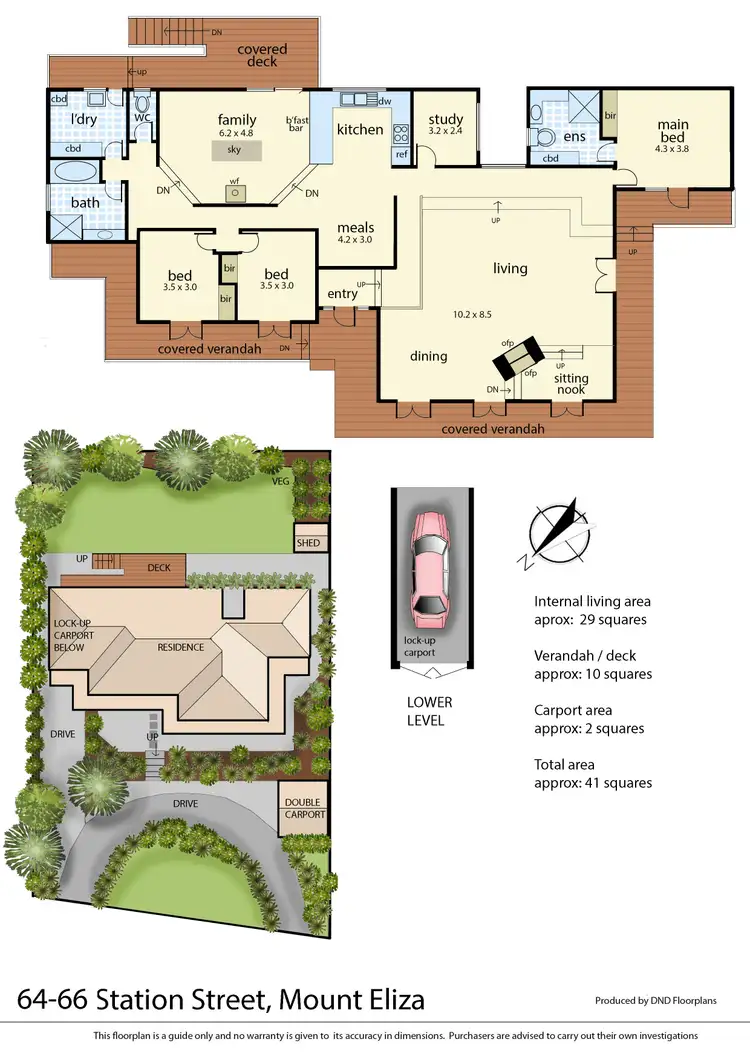 Floorplan of Homely house listing, 64-66 Station Street, Mount Eliza VIC 3930