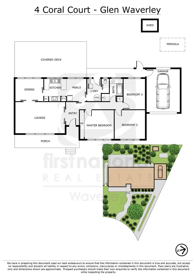 Floorplan of Homely house listing, 4 Coral Court, Glen Waverley VIC 3150