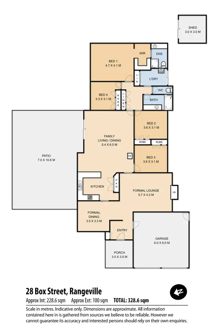 Floorplan of Homely house listing, 28 Box Street, Rangeville QLD 4350