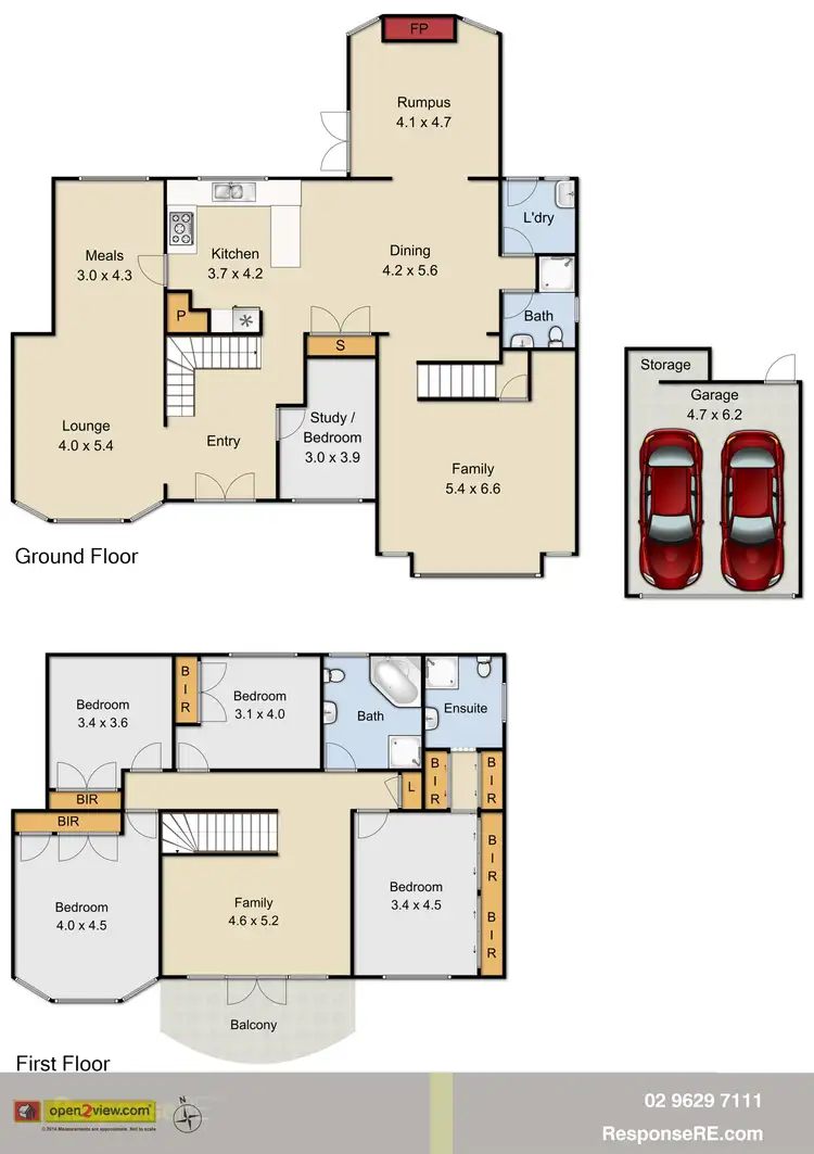 Floorplan of Homely house listing, 3 Crestview Drive, Glenwood NSW 2768