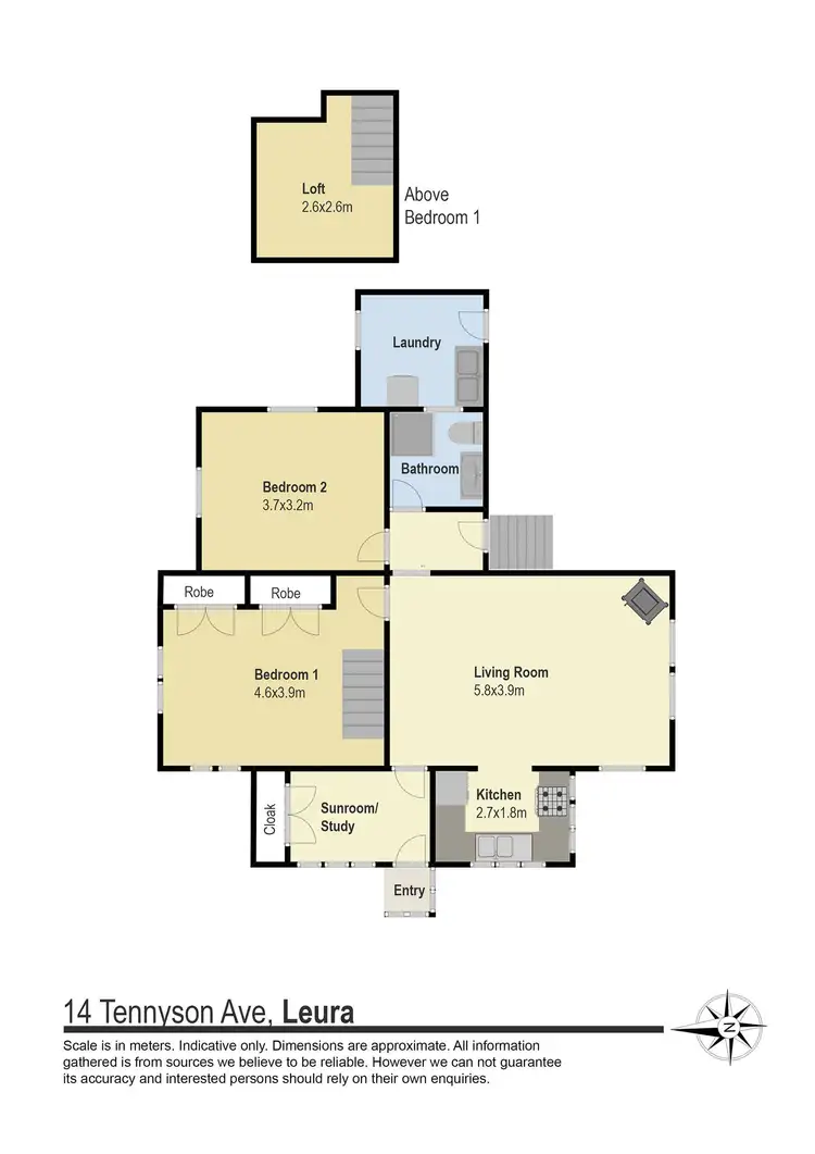 Floorplan of Homely house listing, 14 Tennyson Avenue, Leura NSW 2780