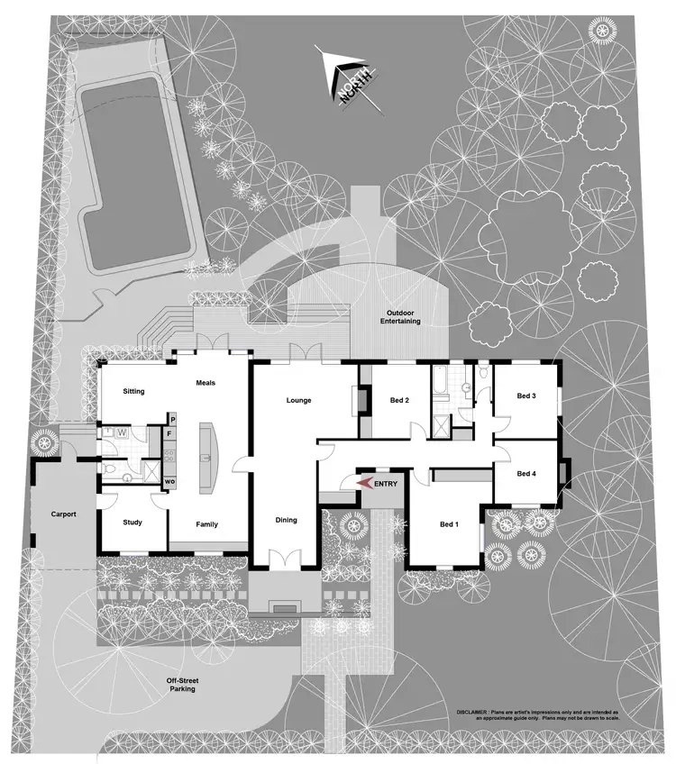 Floorplan of Homely house listing, 68 Arthur Circle, Forrest ACT 2603