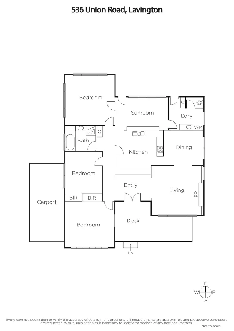 Floorplan of Homely house listing, 536 Union Road, Lavington NSW 2641