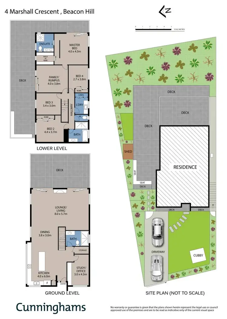 Floorplan of Homely house listing, 4 Marshall Crescent, Beacon Hill NSW 2100