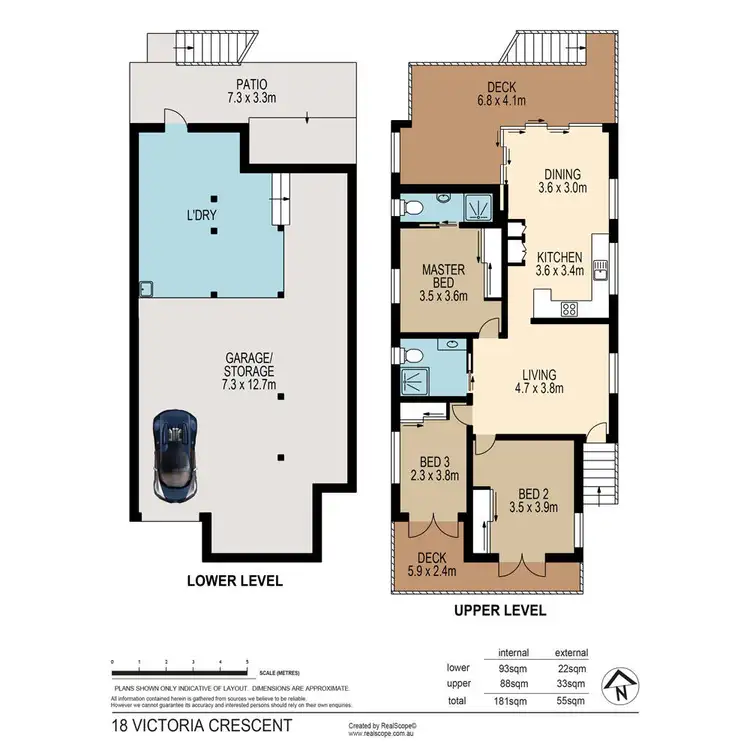 Floorplan of Homely house listing, 18 Victoria Crescent, Toowong QLD 4066