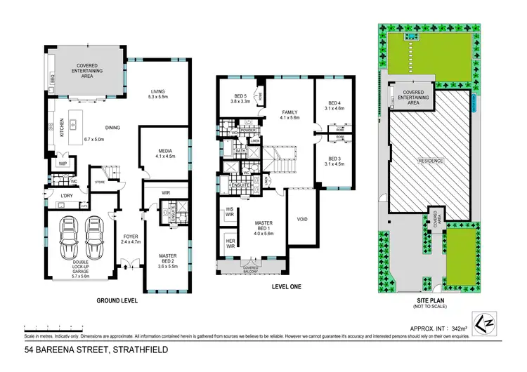 Floorplan of Homely house listing, 54 Bareena Street, Strathfield NSW 2135