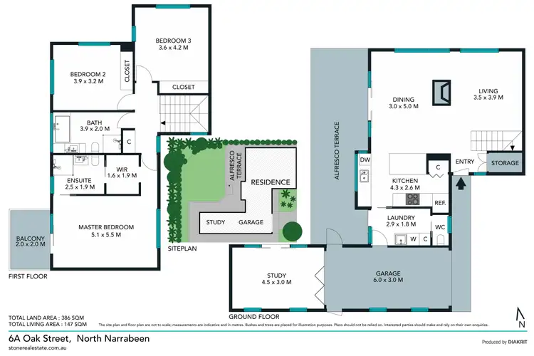 Floorplan of Homely house listing, 6A Oak Street, North Narrabeen NSW 2101