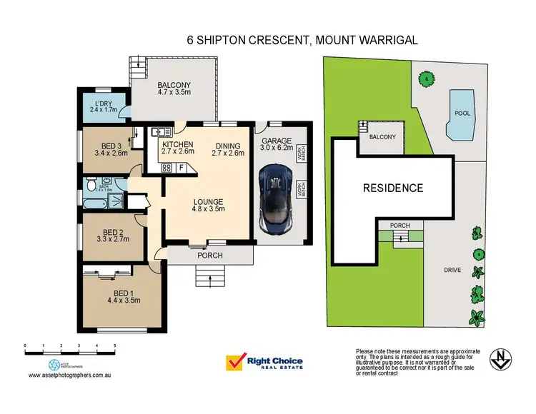 Floorplan of Homely house listing, 6 Shipton Crescent, Mount Warrigal NSW 2528