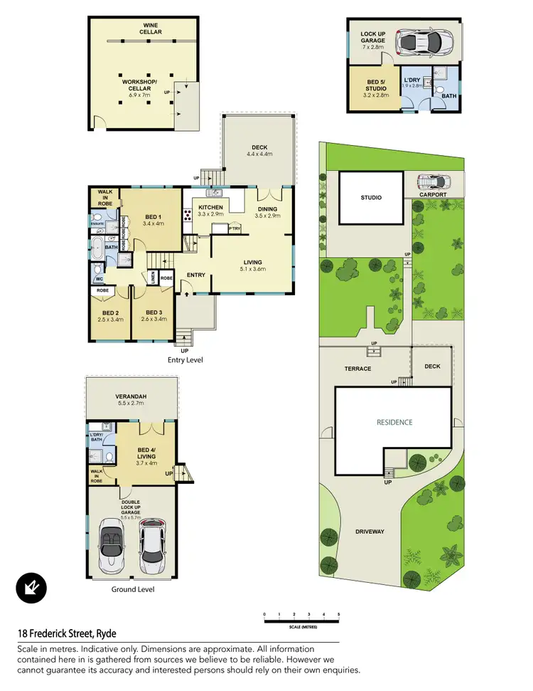 Floorplan of Homely house listing, 18 Frederick Street, Ryde NSW 2112