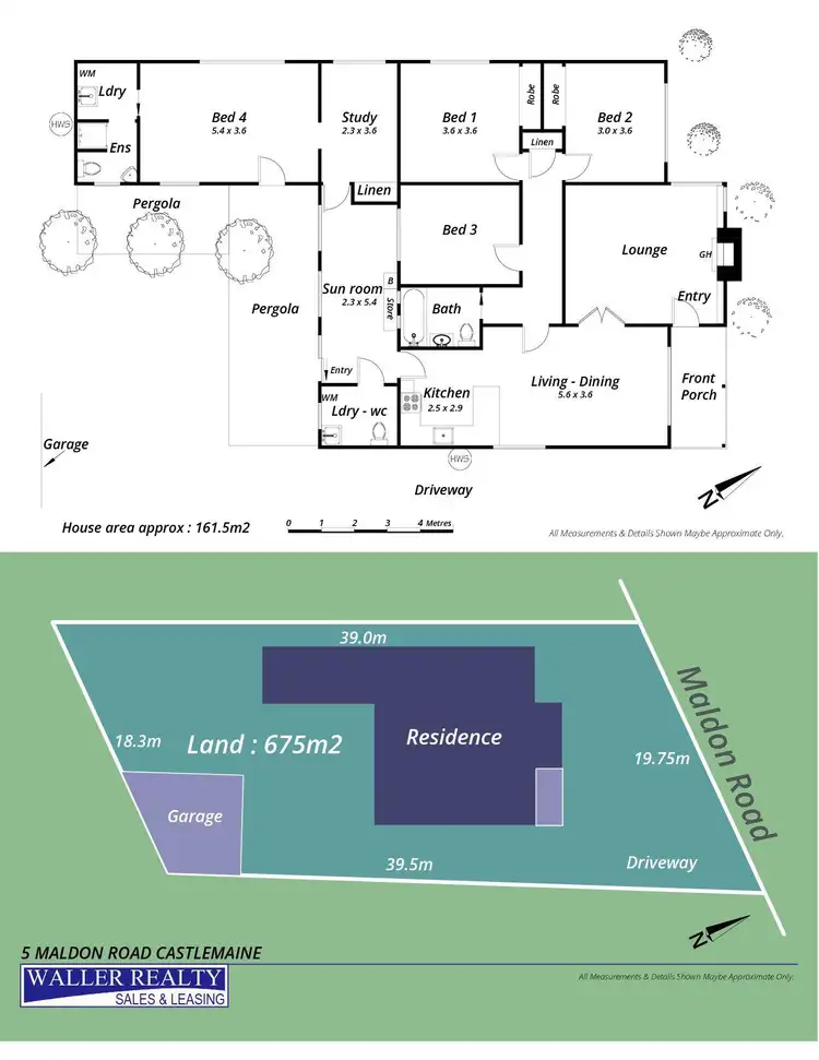 Floorplan of Homely house listing, 5 Maldon Road, Castlemaine VIC 3450