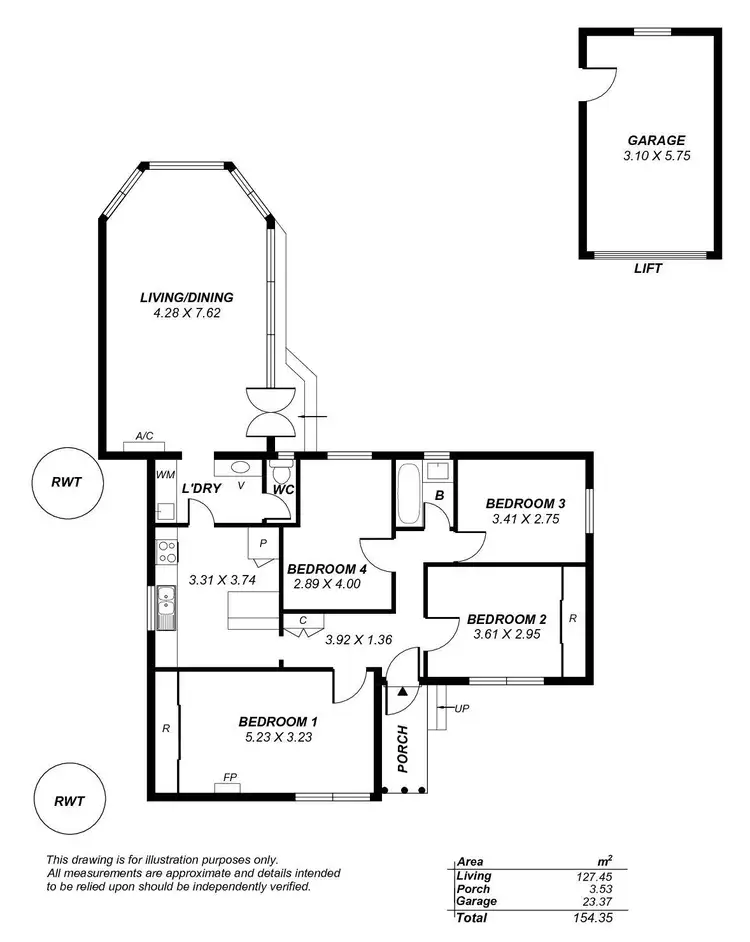 Floorplan of Homely house listing, 26 Maldon Street, Mount Barker SA 5251