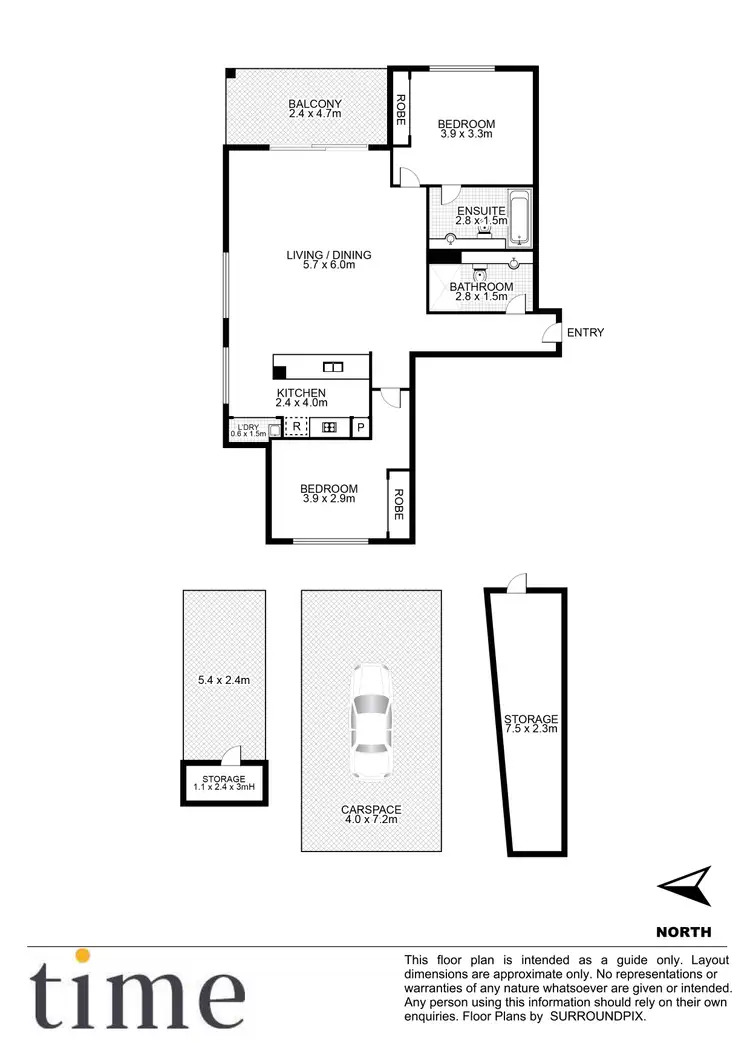 Floorplan of Homely apartment listing, 12/54A Blackwall Point Road, Chiswick NSW 2046