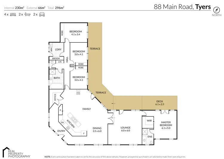 Floorplan of Homely house listing, 88 Main Road, Tyers VIC 3844