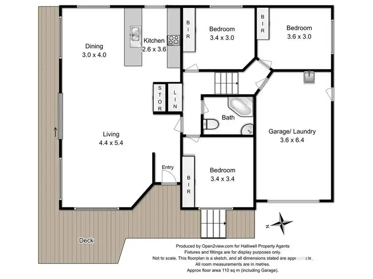 Floorplan of Homely unit listing, 3/1-3 Palmers Road, Latrobe TAS 7307