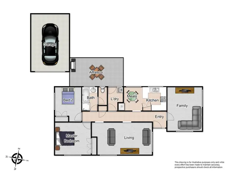 Floorplan of Homely house listing, 83 Hansworth Street, Mulgrave VIC 3170