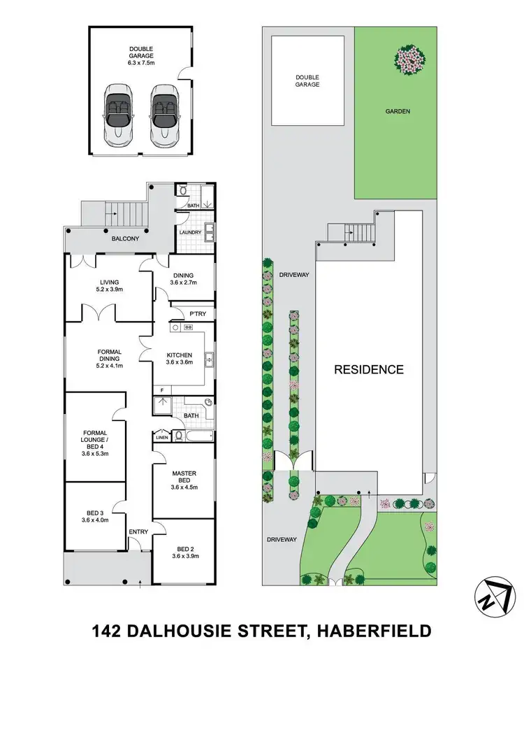 Floorplan of Homely house listing, 142 Dalhousie Street, Haberfield NSW 2045