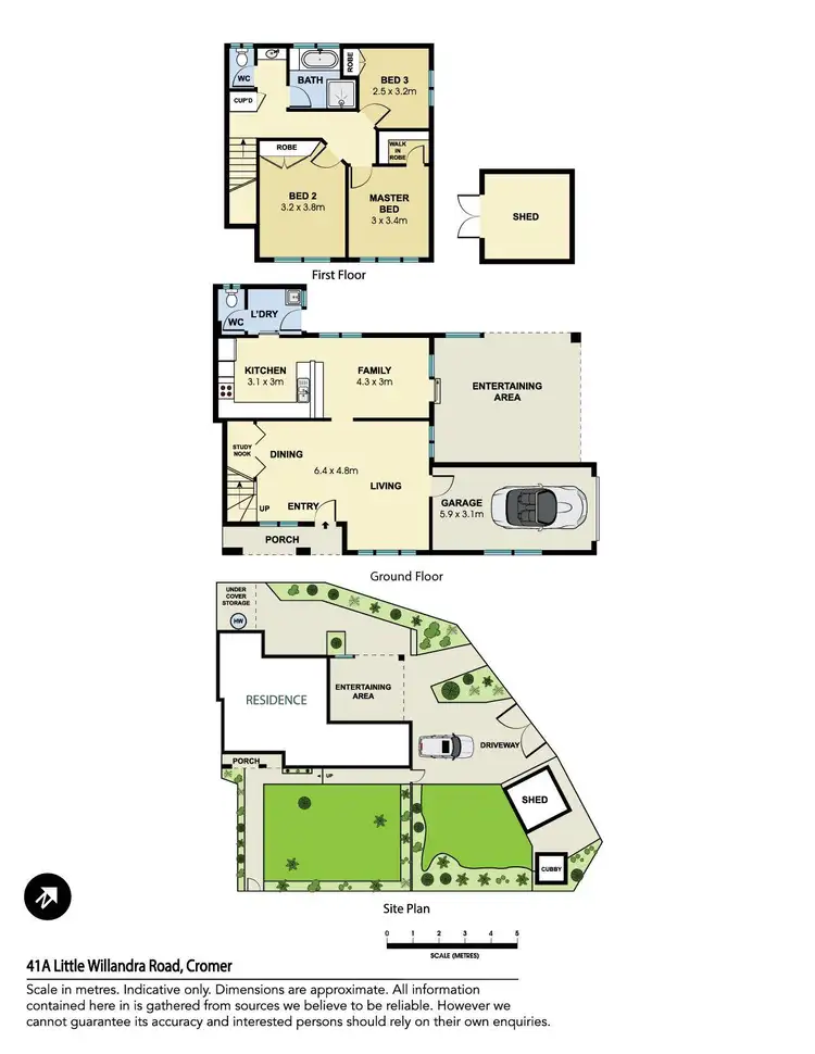 Floorplan of Homely house listing, 41A Little Willandra Road, Cromer NSW 2099