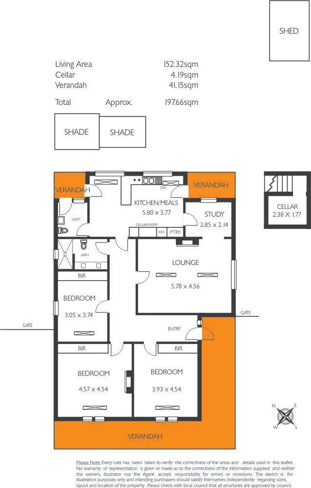Floorplan of Homely house listing, 37 Angas Avenue, Vale Park SA 5081