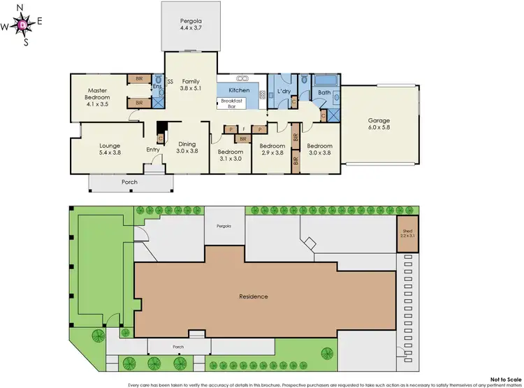 Floorplan of Homely house listing, 14 Lachlan Street, Mentone VIC 3194