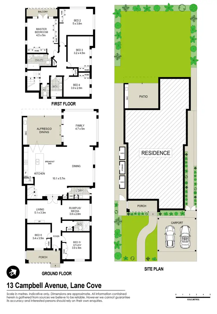 Floorplan of Homely house listing, 13 Campbell Avenue, Lane Cove NSW 2066