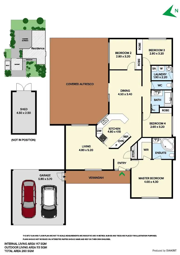 Floorplan of Homely house listing, 28 Rundle Drive, Carrum Downs VIC 3201