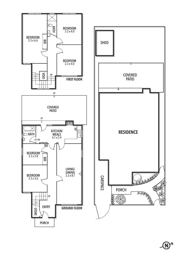 Floorplan of Homely house listing, 95 Millswyn Street, South Yarra VIC 3141