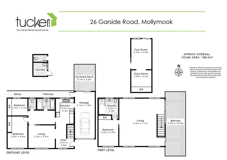Floorplan of Homely house listing, 26 Garside Road, Mollymook NSW 2539