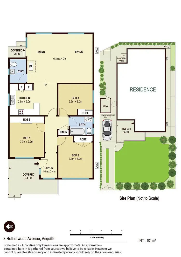 Floorplan of Homely house listing, 3 Rotherwood Avenue, Asquith NSW 2077