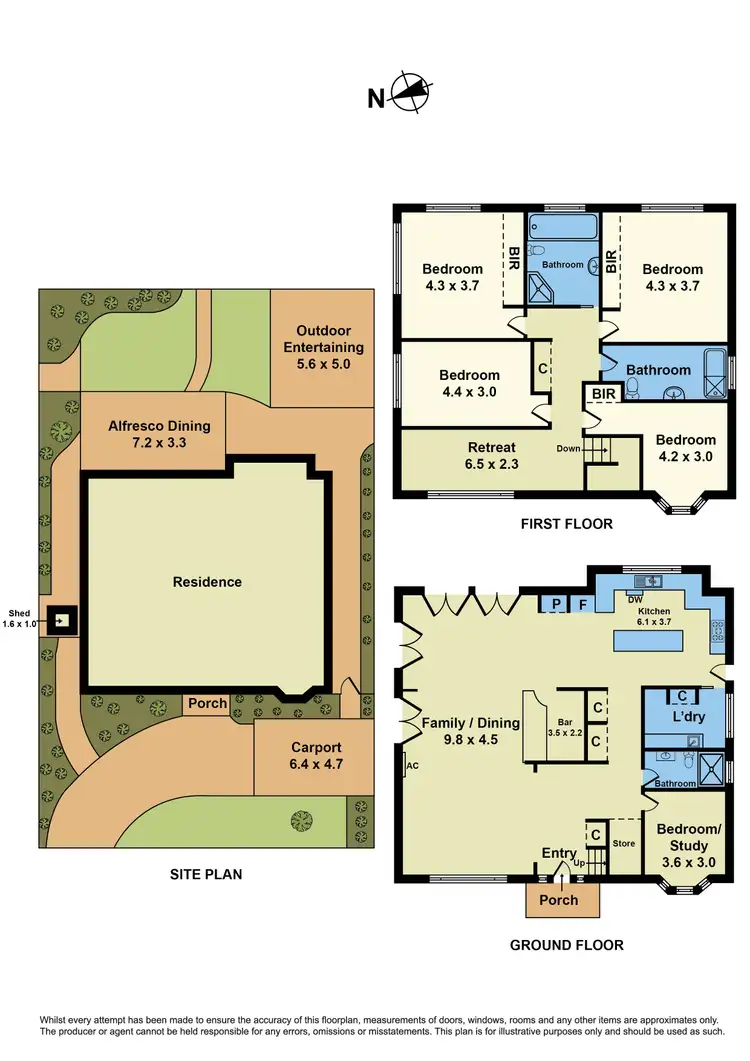 Floorplan of Homely house listing, 4 Forrest Street, Spotswood VIC 3015