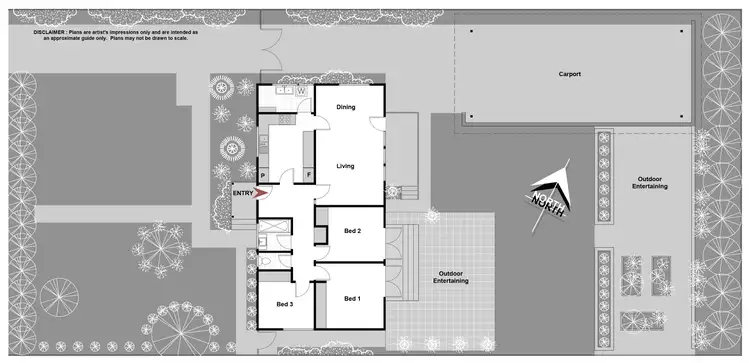 Floorplan of Homely house listing, 71 Monaro Crescent, Griffith ACT 2603