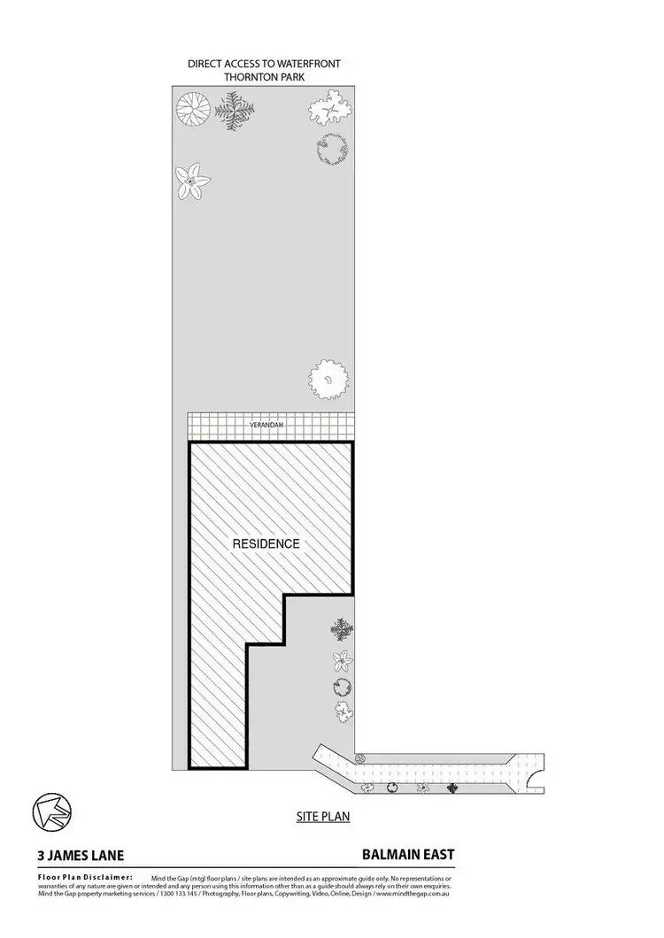 Floorplan of Homely house listing, 3 James Lane, Balmain East NSW 2041